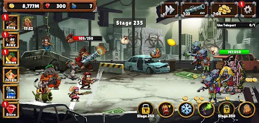 Apes vs. Zombies | Permainan | XWorld