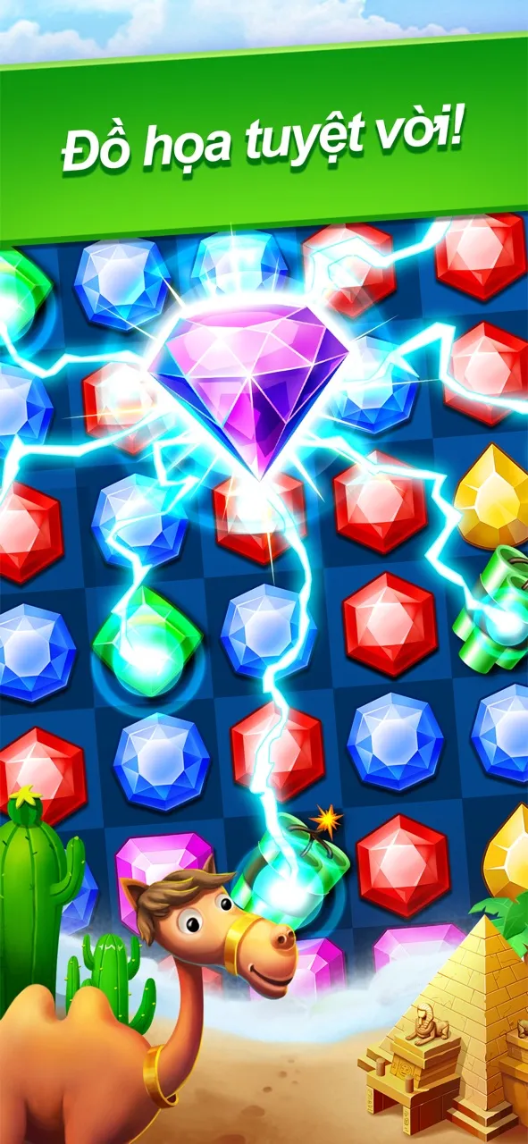 Jewel Legend – Xếp Kim Cương | Games | XWorld