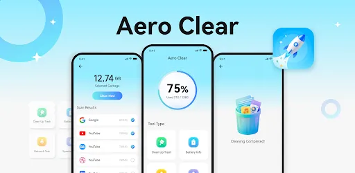 Aero Clear:Limpador de Celular | Jogos | XWorld