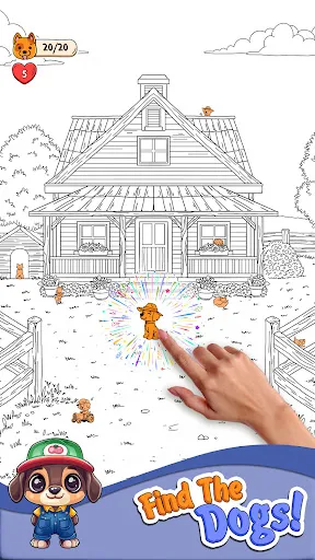 Encontre os cães | Jogos | XWorld