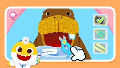 Baby Shark Dentist Play: Game | Permainan | XWorld