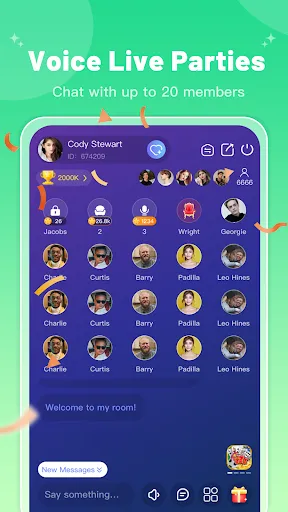 Heylla-Groop Voice Chat Rooms | 游戏 | XWorld