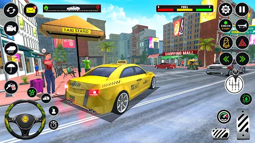 US Taxi Car Parking Simulator | juego | XWorld