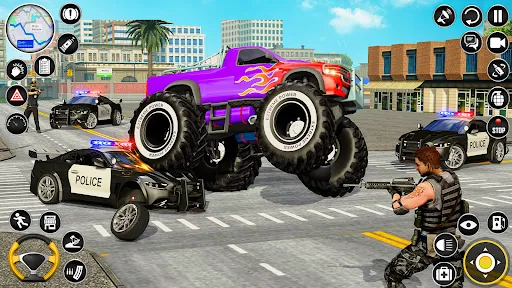 Gangster City Monster Truck 3D | Games | XWorld