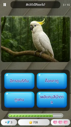 ทายชื่อสัตว์: เกมตอบคำถาม | เกม | XWorld