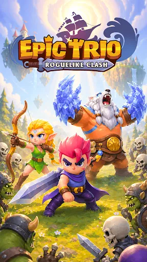Epic Trio: Roguelike Clash | Jogos | XWorld Epic Trio: Roguelike Clash | Jogos | XWorld