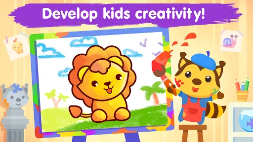 Coloring games for kids age 2 | เกม | XWorld