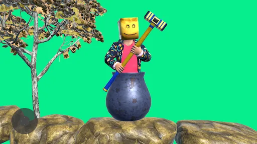 Pot Man Hammer Man Climber 3D | เกม | XWorld