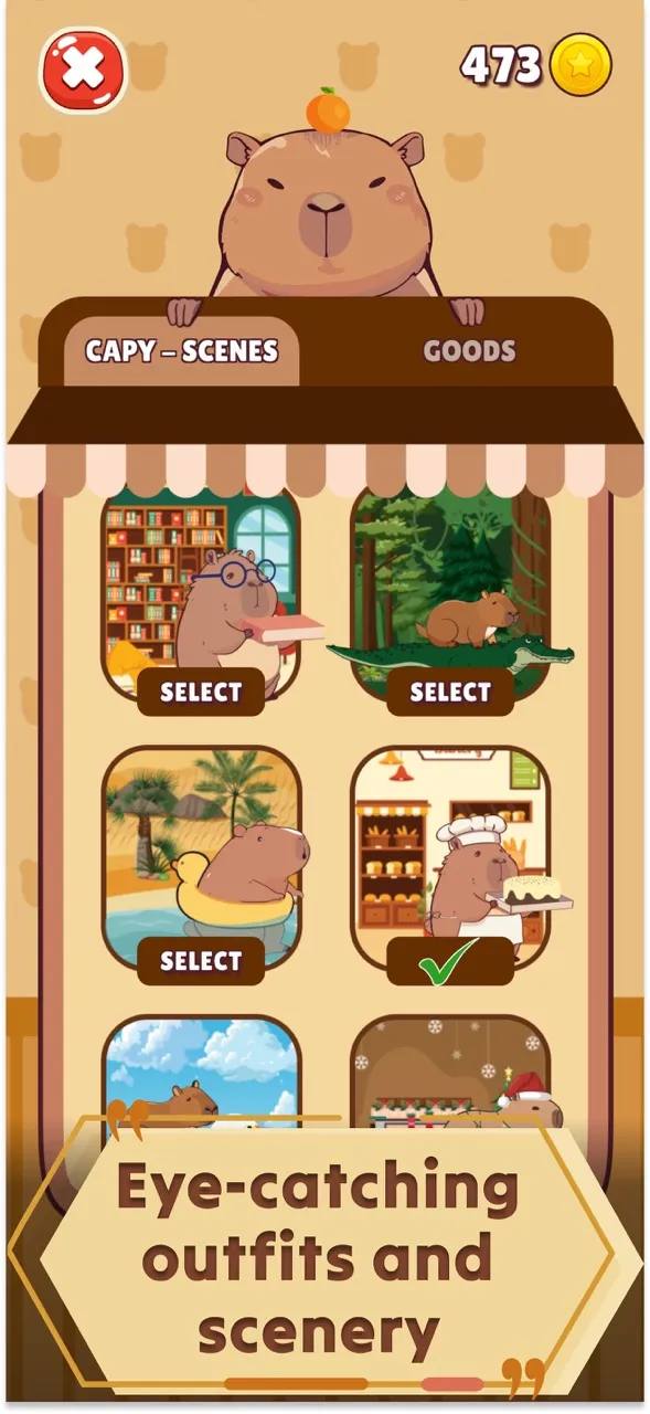 Capybara Catch | Games | XWorld