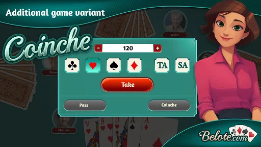 Belote.com - Belote & Coinche | 游戏 | XWorld