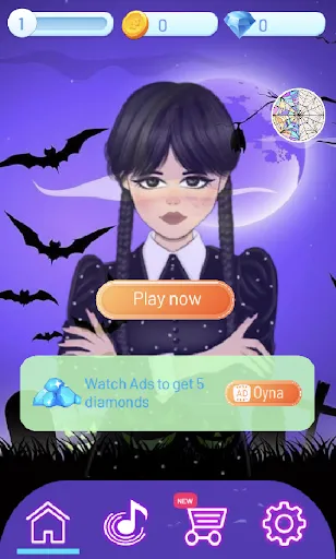 Wednesday Addams Piano Magic | Игры | XWorld