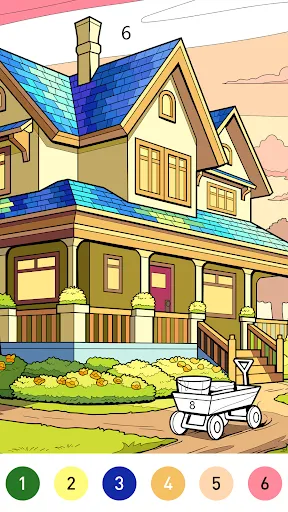 Dream Home Coloring book | Games | XWorld