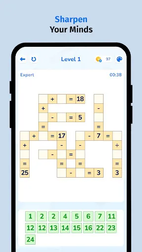 CrossMaths - Teka-teki Angka | Permainan | XWorld