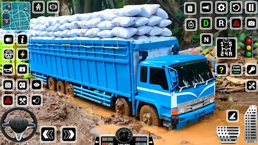 Sim kargo truk lumpur offroad | Permainan | XWorld