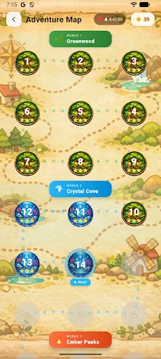 Tile Town Puzzle Game | เกม | XWorld