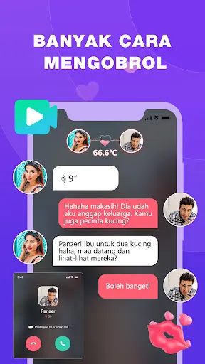 Heat Up - Chat & Kencan | Permainan | XWorld
