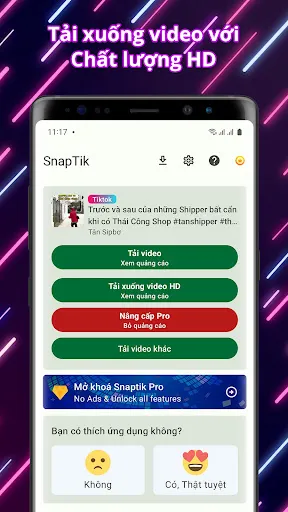 SnapTick - Tải Video Ko Logo | Games | XWorld