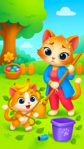 Perawatan kucing & mama | Permainan | XWorld