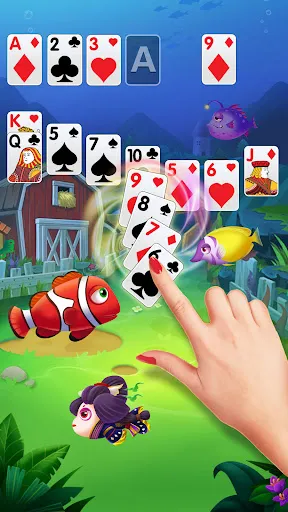 Solitaire Fish Tripeaks Game | juego | XWorld