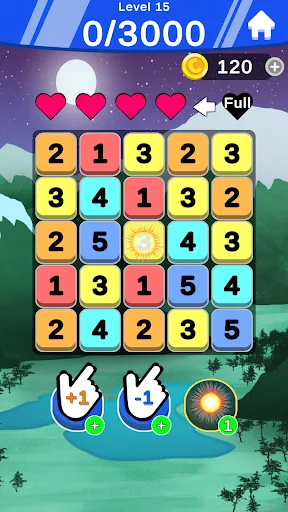 SUM UP！3Match Number Puzzle | Permainan | XWorld