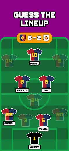 Guess The Soccer Lineup | Games | XWorld