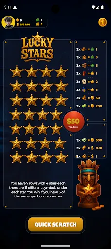 Premium Scratch Cards | Permainan | XWorld