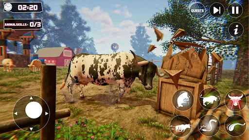 Scary sapi simulator mengamuk | Permainan | XWorld