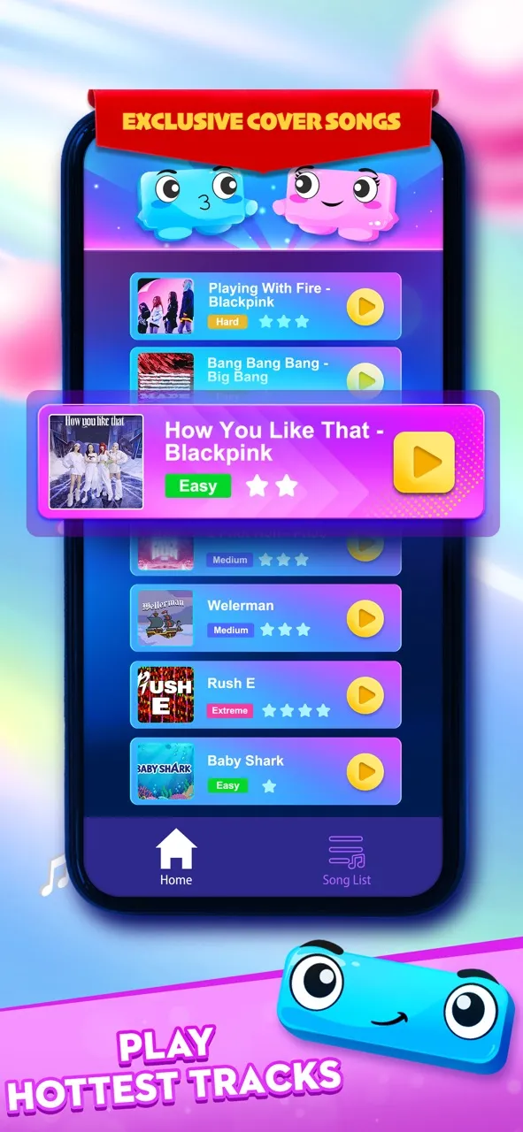 Duet Tiles: Фортепиано и вокал | Игры | XWorld