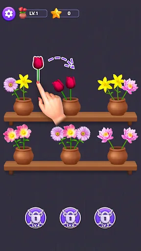 Flower Merge: Цветы Сортировка | Игры | XWorld