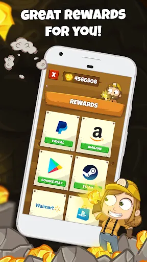 The Lucky Miner - The Cash App | Games | XWorld