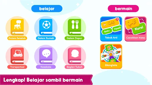 Belajar Kamus Arab Indonesia | Permainan | XWorld