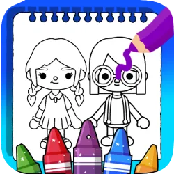 XWorld | Toca Boca Coloring World Game