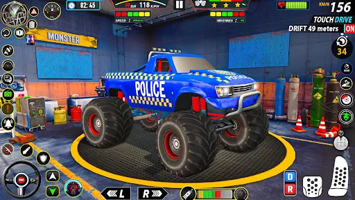 Police Monster Truck Car Games | Games | XWorld