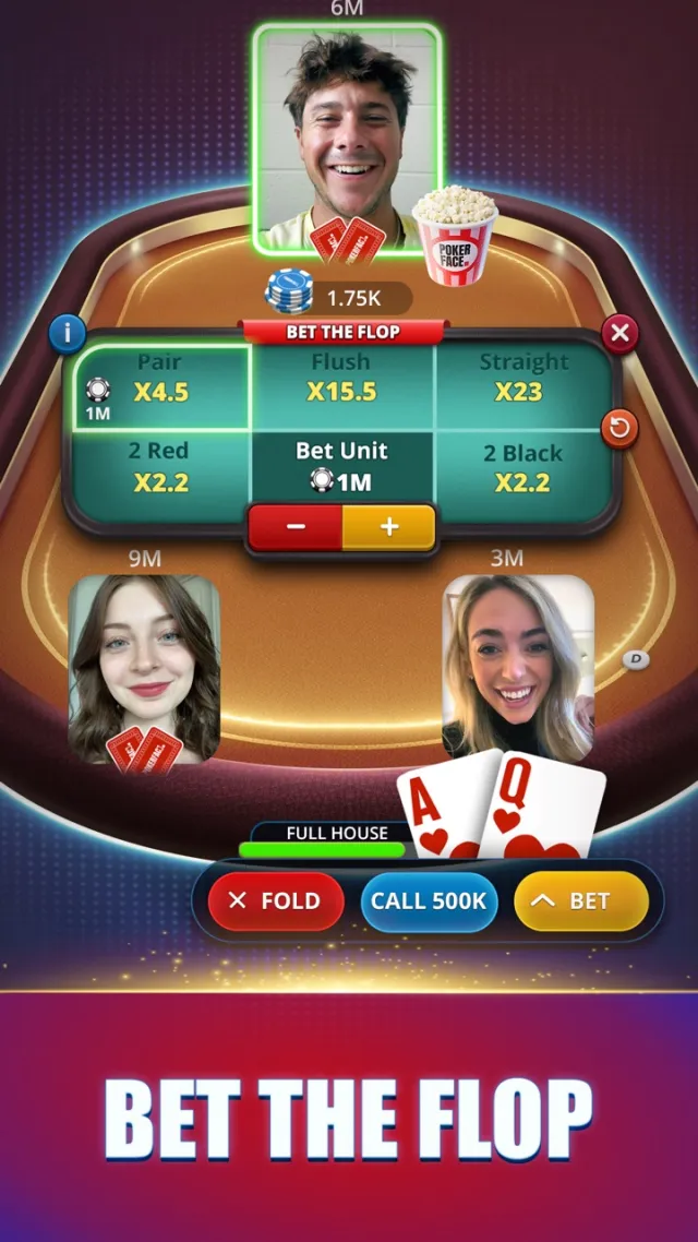 Poker Face: Texas Holdem Live | Permainan | XWorld