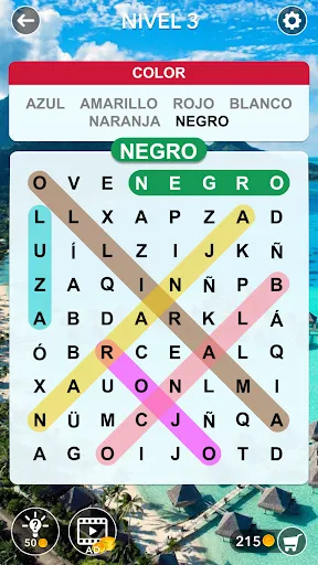 Búsqueda de palabras | juego | XWorld