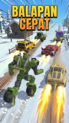 Mecha Run Car Dash | Permainan | XWorld