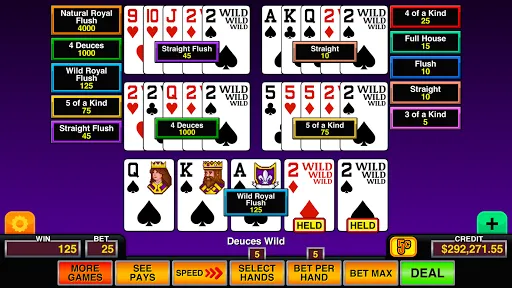 Video Poker Multi Pro Casino | 游戏 | XWorld