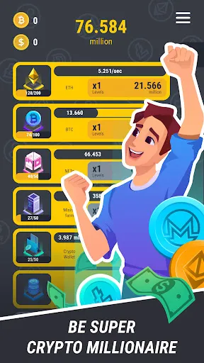 Crypto Miner Tycoon | 游戏 | XWorld