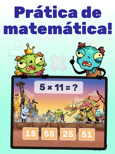 Matemática: Invasão Zombie | Jogos | XWorld