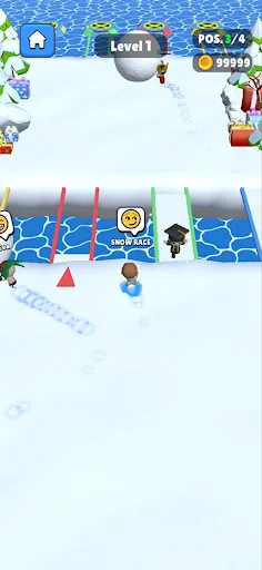 Snow Race 3D: Ice Runner Funny | 游戏 | XWorld