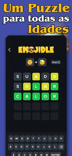 Desafio de palavras - Emojidle | Jogos | XWorld