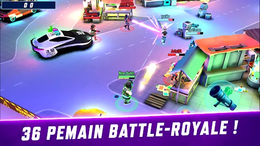 Gridpunk Battle Royale 3v3 PvP | Permainan | XWorld