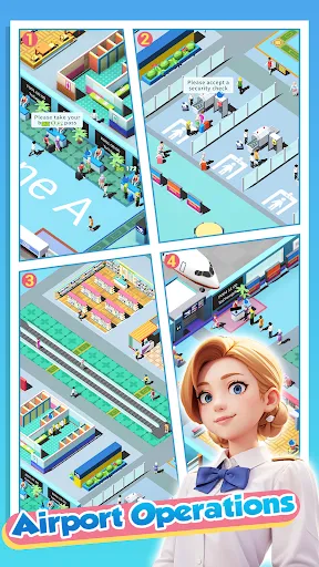 Happy Airport:Simulator | Permainan | XWorld Happy Airport:Simulator | Permainan | XWorld