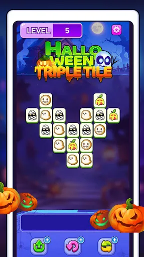 Halloween Triple Tile | Permainan | XWorld