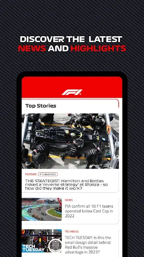 Official F1 ® App | juego | XWorld