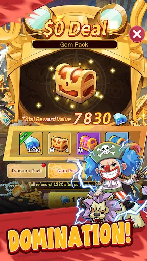 Legendary Pirate Crew | Permainan | XWorld