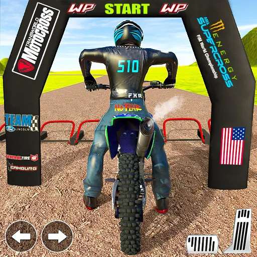 Motocross Dirt Bike Race Game | Games | XWorld