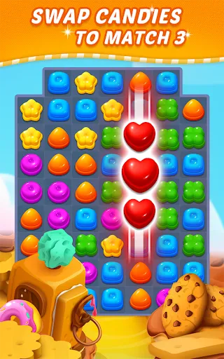 Sweet Candy Puzzle | Permainan | XWorld