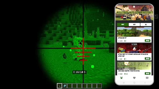 Weapons Mod & Add-On Minecraft | Games | XWorld