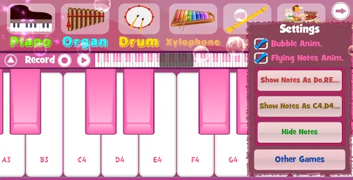 Pink Piano | เกม | XWorld